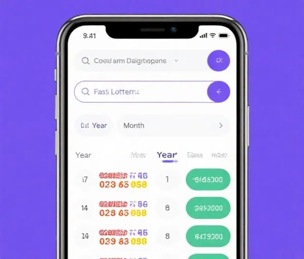 历史开奖查询界面